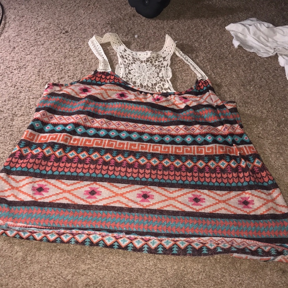 Aztec Knit Tank